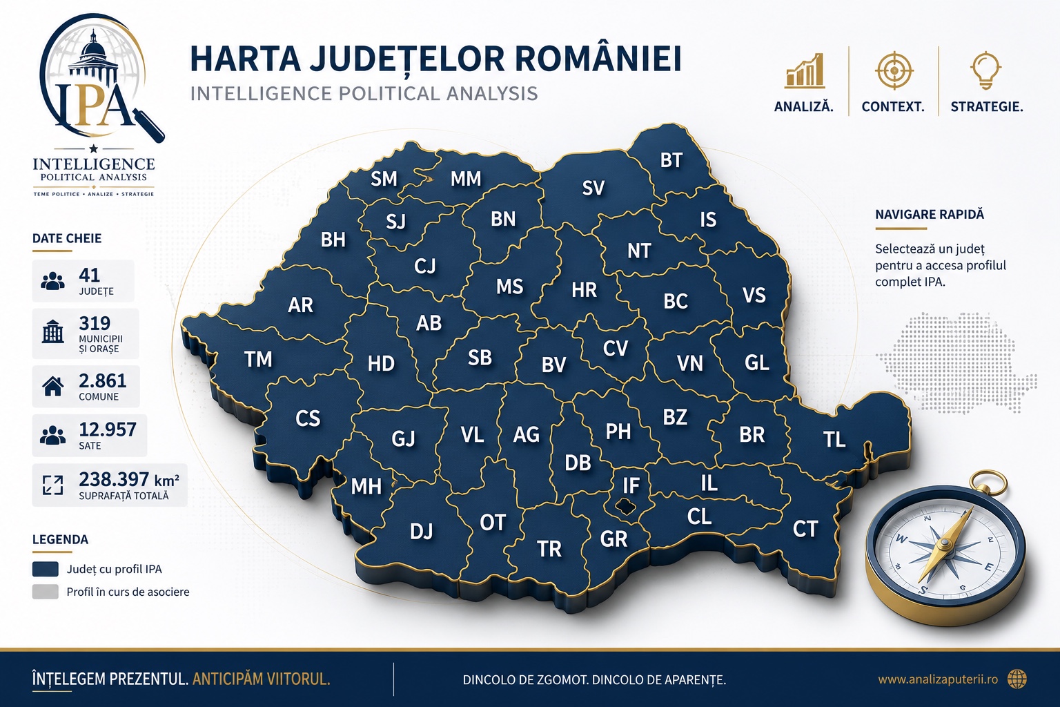 Harta județelor României